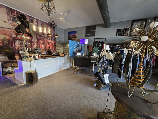 Vendor and retail showroom area inside District425 Chatham