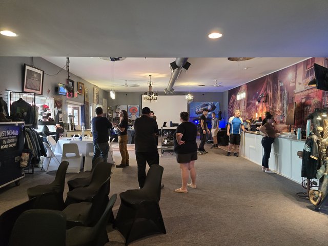 Vendor and retail showroom area inside District425 Chatham